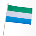 Stock-Flagge 30 x 45 : Sierra Leone