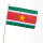Stock-Flagge 30 x 45 : Suriname