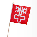 Stock-Flagge 28 x 28 : Nidwalden