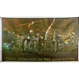 Flagge 90 x 150 : Pirat Iron Horsemen