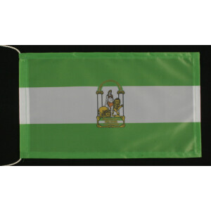 Tischflagge 15x25 : Andalusien