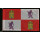 Tischflagge 15x25 Kastilien Leon