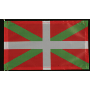 Tischflagge 15x25 : Baskenland