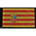 Tischflagge 15x25 : Aragonien