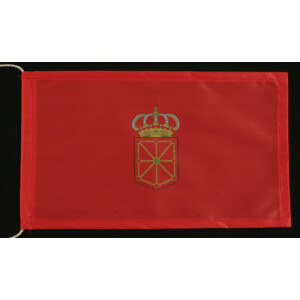 Tischflagge 15x25 : Navarra