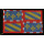 Tischflagge 15x25 Burgund