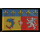 Tischflagge 15x25 Rhone Alpes