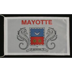Tischflagge 15x25 : Mayotte