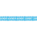 Girlande Hellblau 4m lang, hochwertige Qualit&auml;t