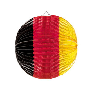 Ballonlaterne in Deutschlandfarben