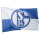 Hissfahne Schalke 04 Karo 250 x 150 cm