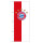 Hochformatsfahne 150 x 400 : FC Bayern München - Logo