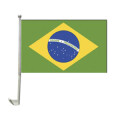 Auto-Fahne: Brasilien