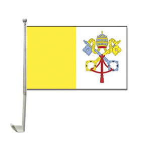 Auto-Fahne: Vatikan