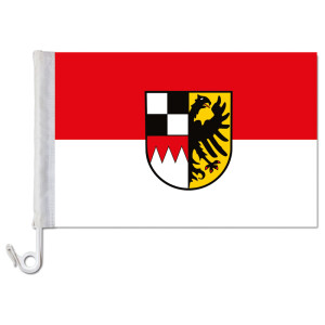 Auto-Fahne: Mittelfranken - Premiumqualität