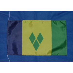 Tischflagge 15x25 : St.Vincent & Grenadinen