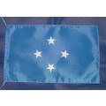 Tischflagge 15x25 Mikronesien