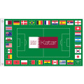 Flagge 90 x 150 : WM 2022 Katar