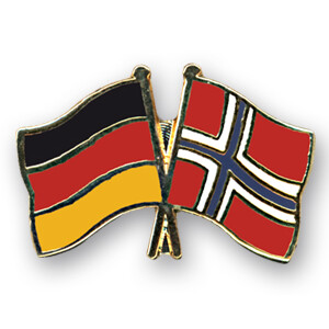 Freundschaftspin: Deutschland-Norwegen