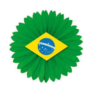 Dekofächer Brasilien Raute, Ø 60 cm