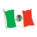 Flagge aus Karton : Mexiko