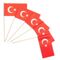 Papierfähnchen Türkei 1 Stück