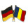 Freundschaftspin Deutschland-Rumänien