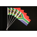 Papierfähnchen Südafrika 10 Stück