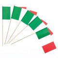 Papierfähnchen Italien 10 Stück