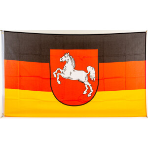 Flagge 90 x 150 : Niedersachsen