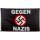 Flagge 90 x 150 : Gegen Nazis