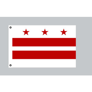 Flagge 90 x 150 : Washington D.C. (District of Columbia)