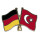 Freundschaftspin Deutschland-Türkei