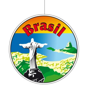 Deckenhänger Brasilien mit Jesus auf dem Zuckerhut