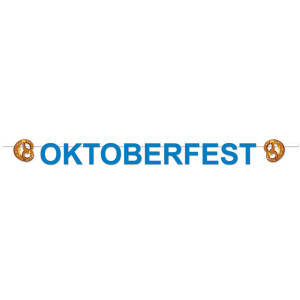 Buchstabenkette : Oktoberfest mit Brezel