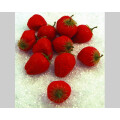 Erdbeeren aus Kunststoff 12 St&uuml;ck