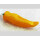 Peperoni gelb aus Kunststoff 3 Stück