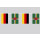 Party-Flaggenkette Deutschland - Dominica 6,20 m
