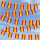 Party-Flaggenkette Spanien + Wappen 6,20 m