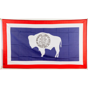 Flagge 90 x 150 : Wyoming
