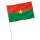 Stock-Flagge : Burkina Faso / Premiumqualität 45x30 cm