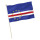 Stock-Flagge : Kap Verde / Premiumqualität 45x30 cm