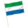 Stock-Flagge : Sierra Leone / Premiumqualität 45x30 cm