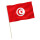 Stock-Flagge : Tunesien / Premiumqualität 120x80 cm
