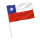 Stock-Flagge : Chile / Premiumqualität 120x80 cm