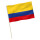 Stock-Flagge : Kolumbien / Premiumqualität 120x80 cm