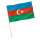 Stock-Flagge : Aserbaidschan / Premiumqualität 120x80 cm