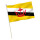 Stock-Flagge : Brunei / Premiumqualität 45x30 cm