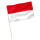 Stock-Flagge : Indonesien / Premiumqualität 120x80 cm
