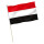 Stock-Flagge : Jemen / Premiumqualität 45x30 cm